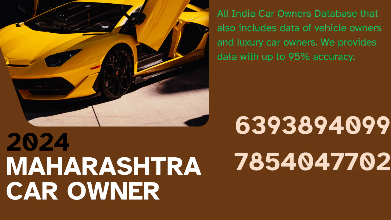 Maharashtra car owner database 2024