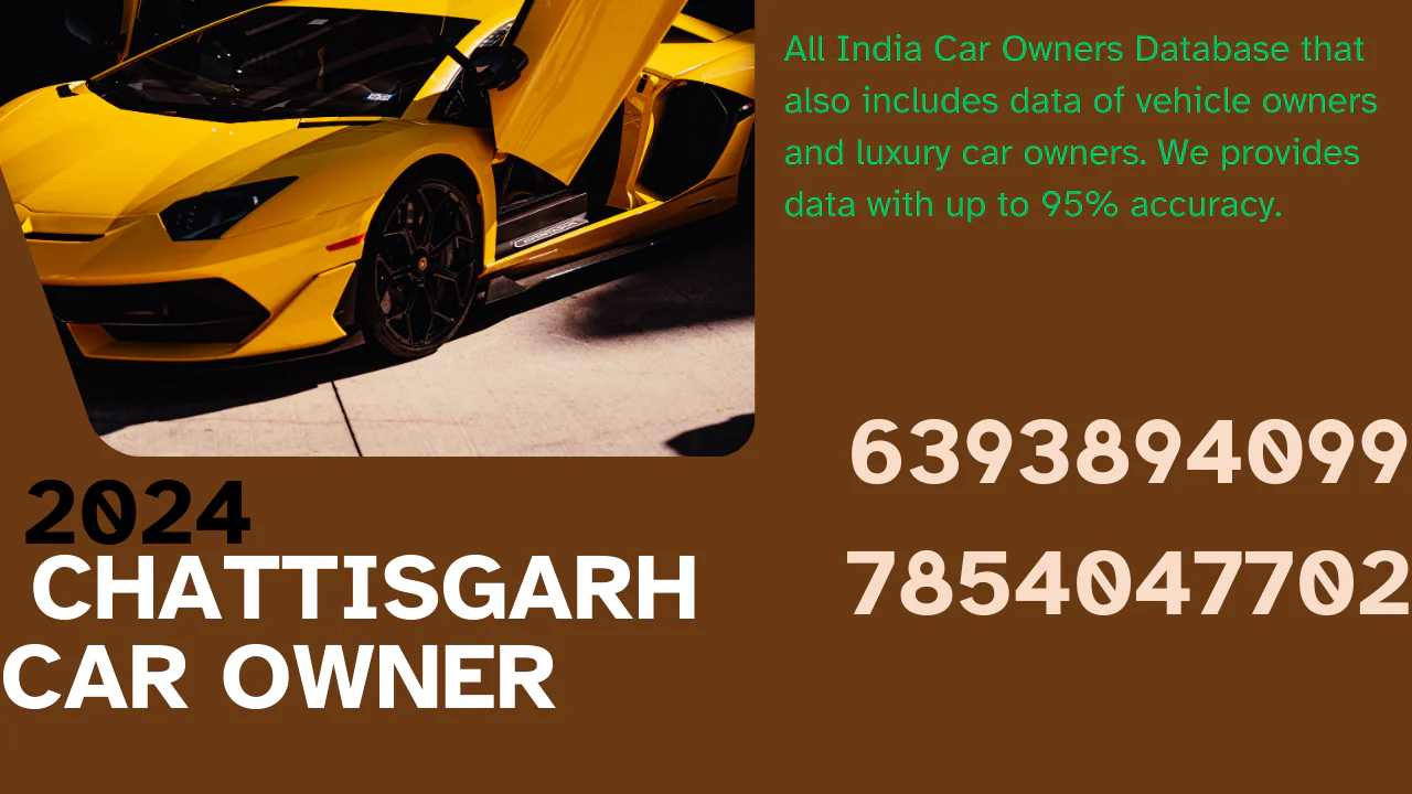 chhattisgarh car owner database 2024
