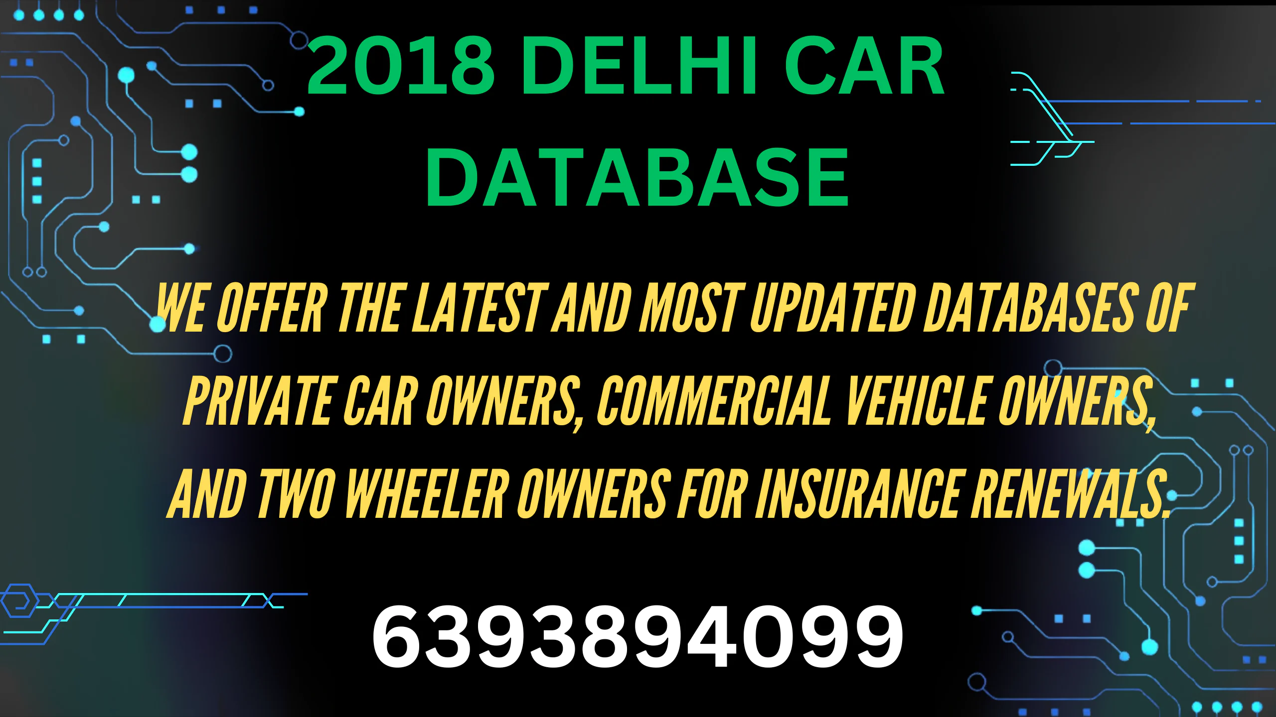 2018 CAR OWNER DATABASE