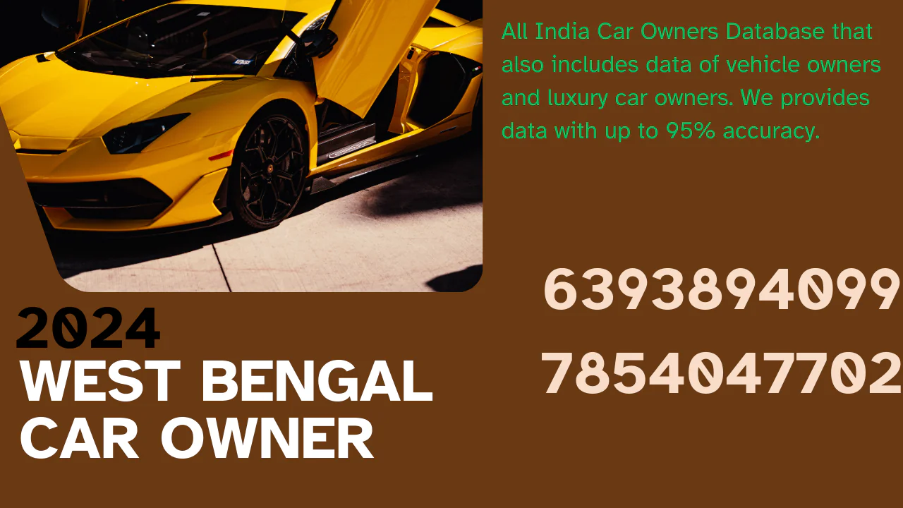 West Bengal car owner database 2024